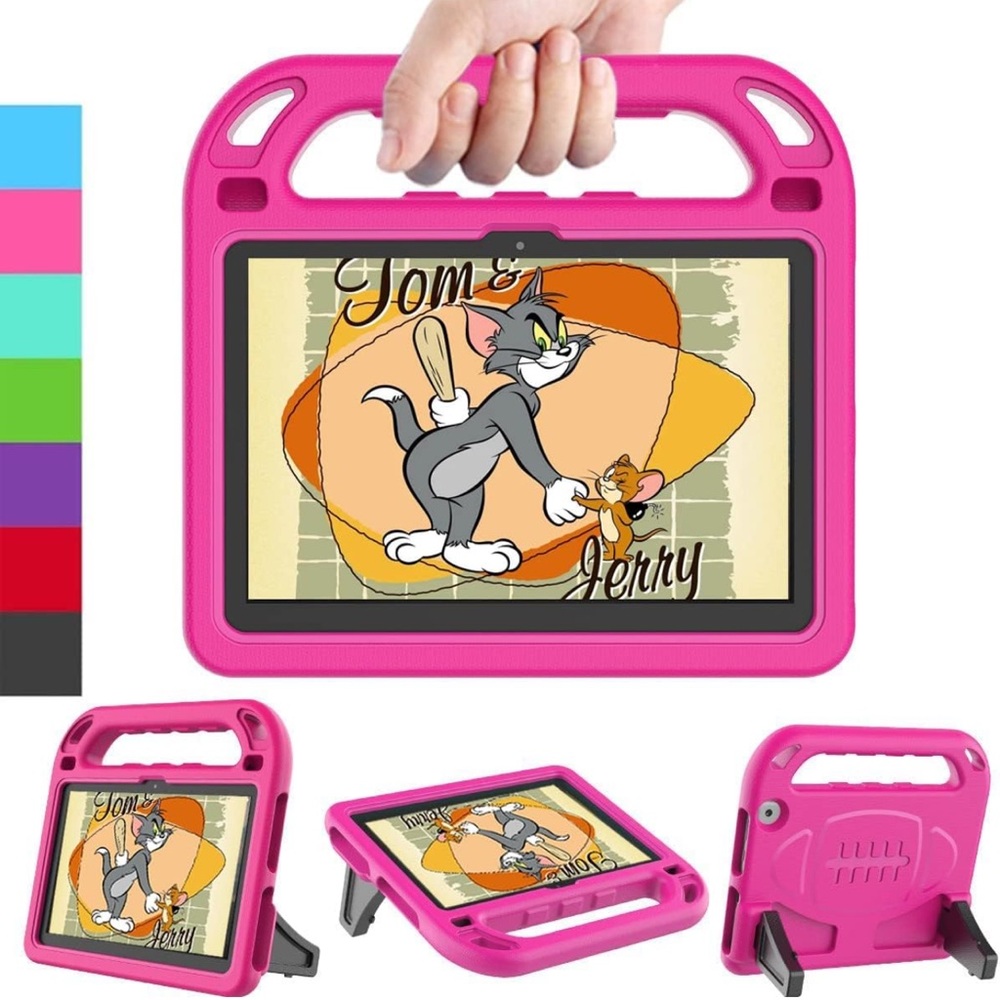 LEDNICEKER Kids Case for H D 8 & Plus Lightweight Shockproof Handle with Stand